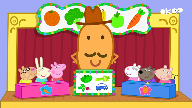 Mr Potato's Fruit and Vegetable Quiz